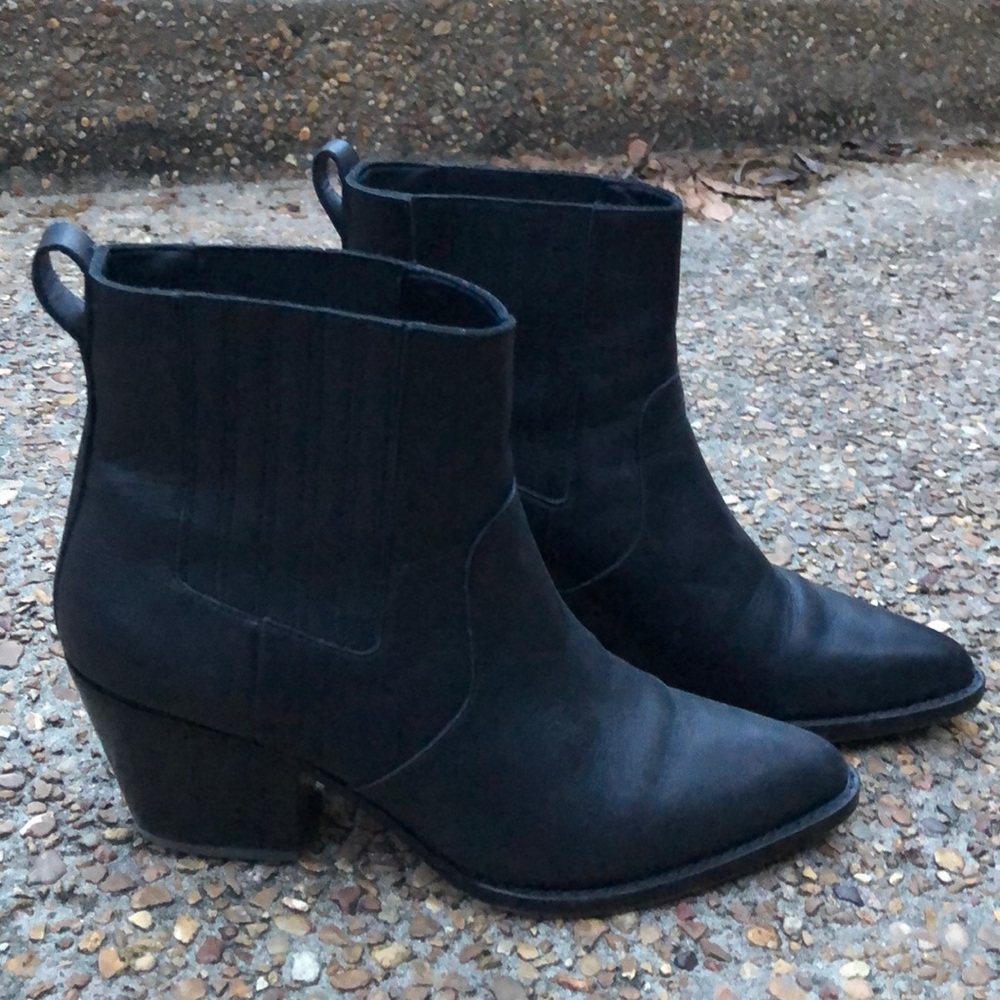 Western Boots in Leather